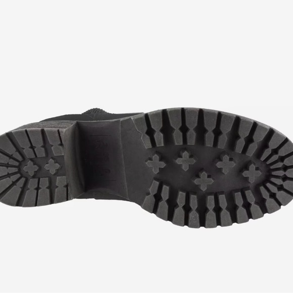 MIA Women Jody Chelsea Black Boots 7M Anatomic Contoured Footbed Block Heel Chic - Picture 3 of 16